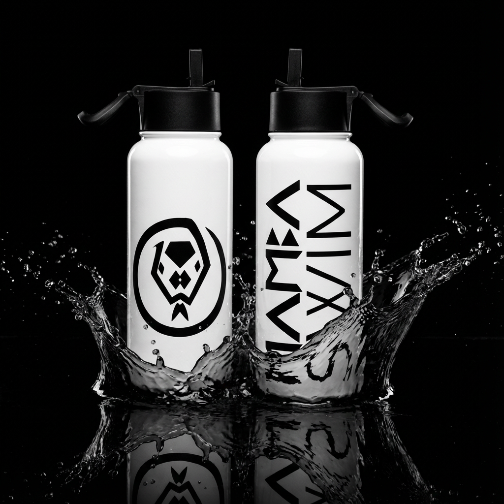Mamba "Deck" Hydration Bottle | White